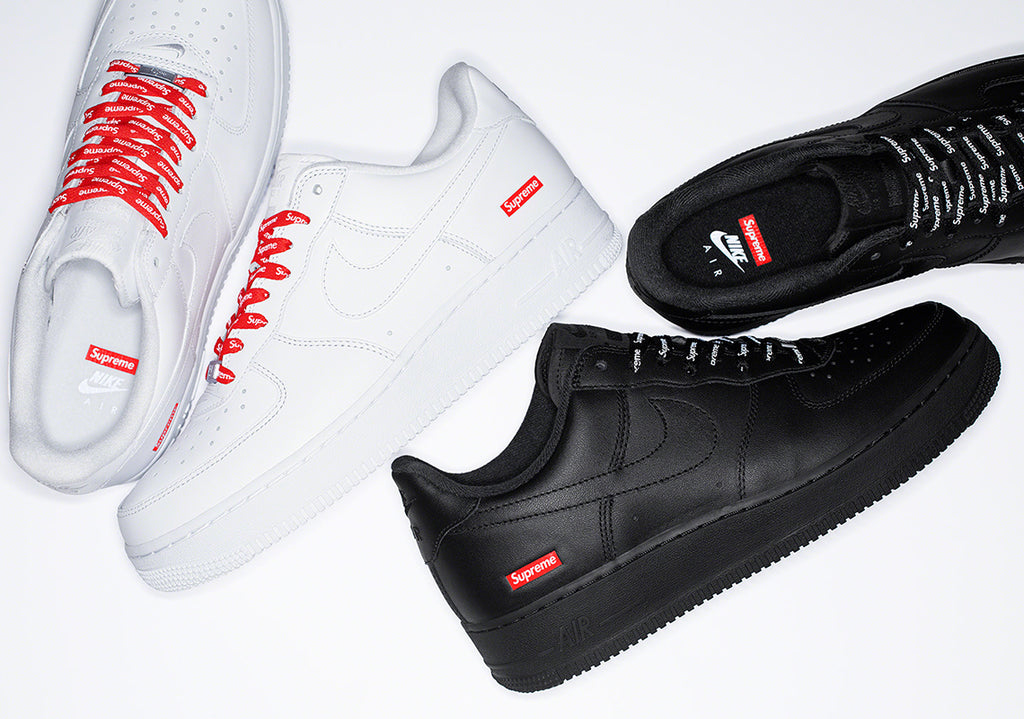 Supreme Nike Air Force 1s will drop every week during this Supreme season!